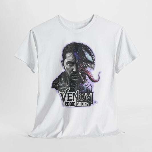 Venom Eddie Brock Graphic Tee — Antihero Comic Movie Fan Shirt