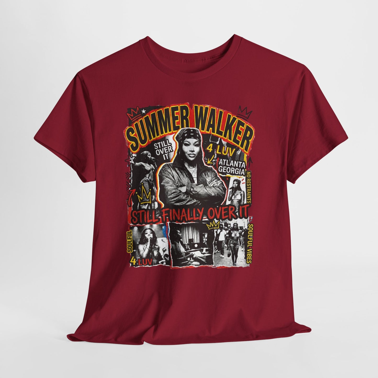 Summer Concert Tee — "Still Finally Over It" Graphic T-Shirt