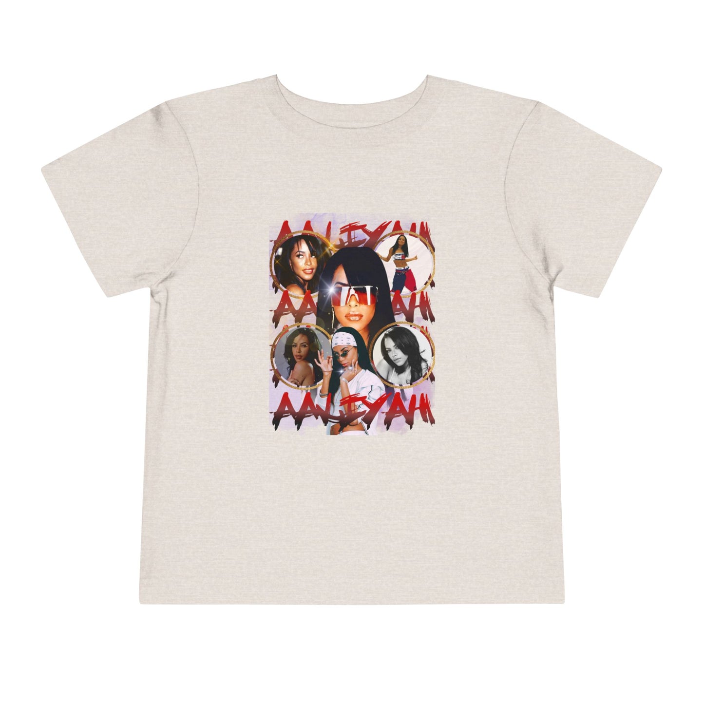 Aaliyah Trendy Toddler Tee | Stylish Kids Shirt | Unique Gift for Birthday or Playtime | Cool Graphic Tee | Fun Toddler Outfit | Kid's Fashion