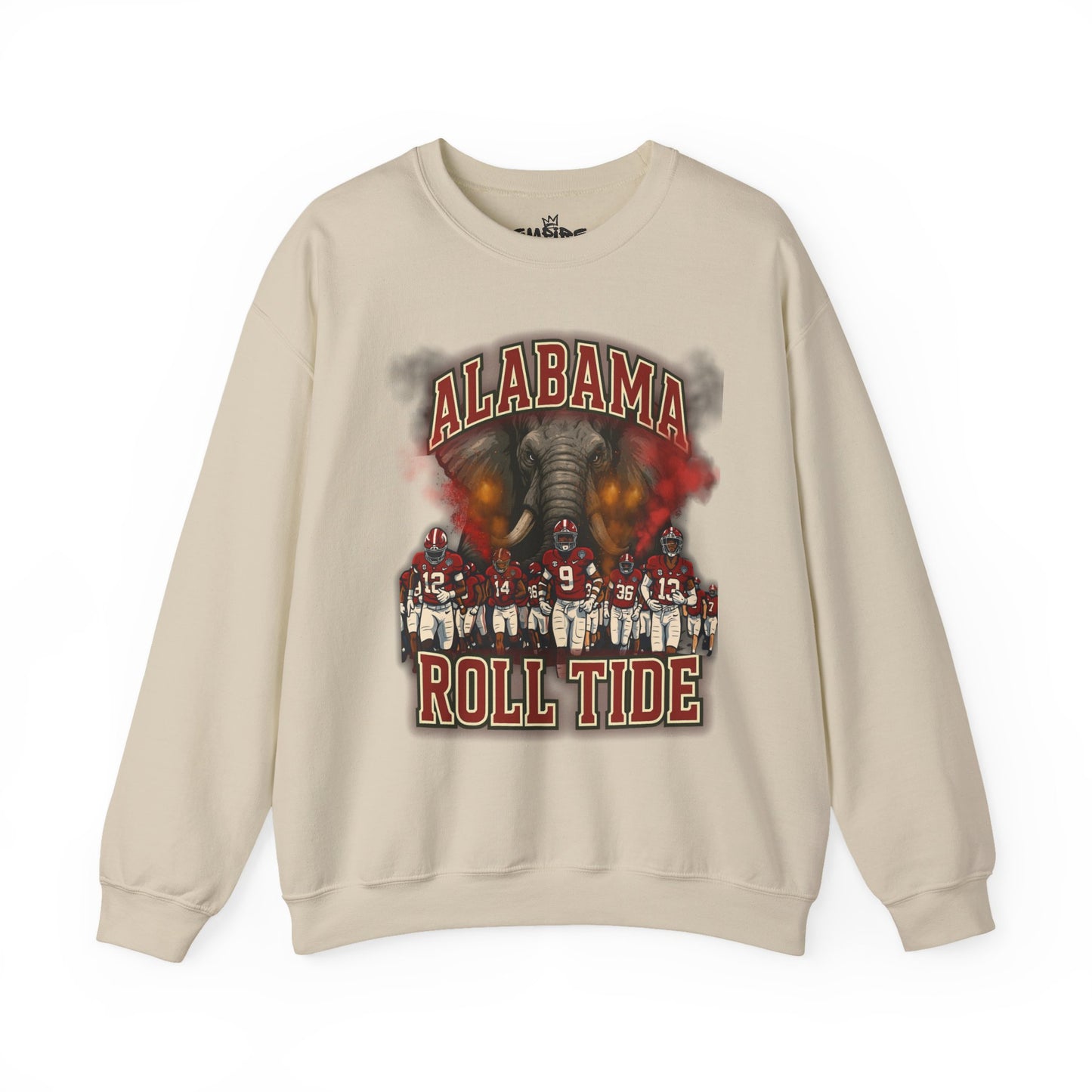 Alabama Roll Tide Sweatshirt - Cozy Fan Sweatshirt, Game Day Apparel, College Sports Gear, Unisex Crewneck, Perfect for Tailgating