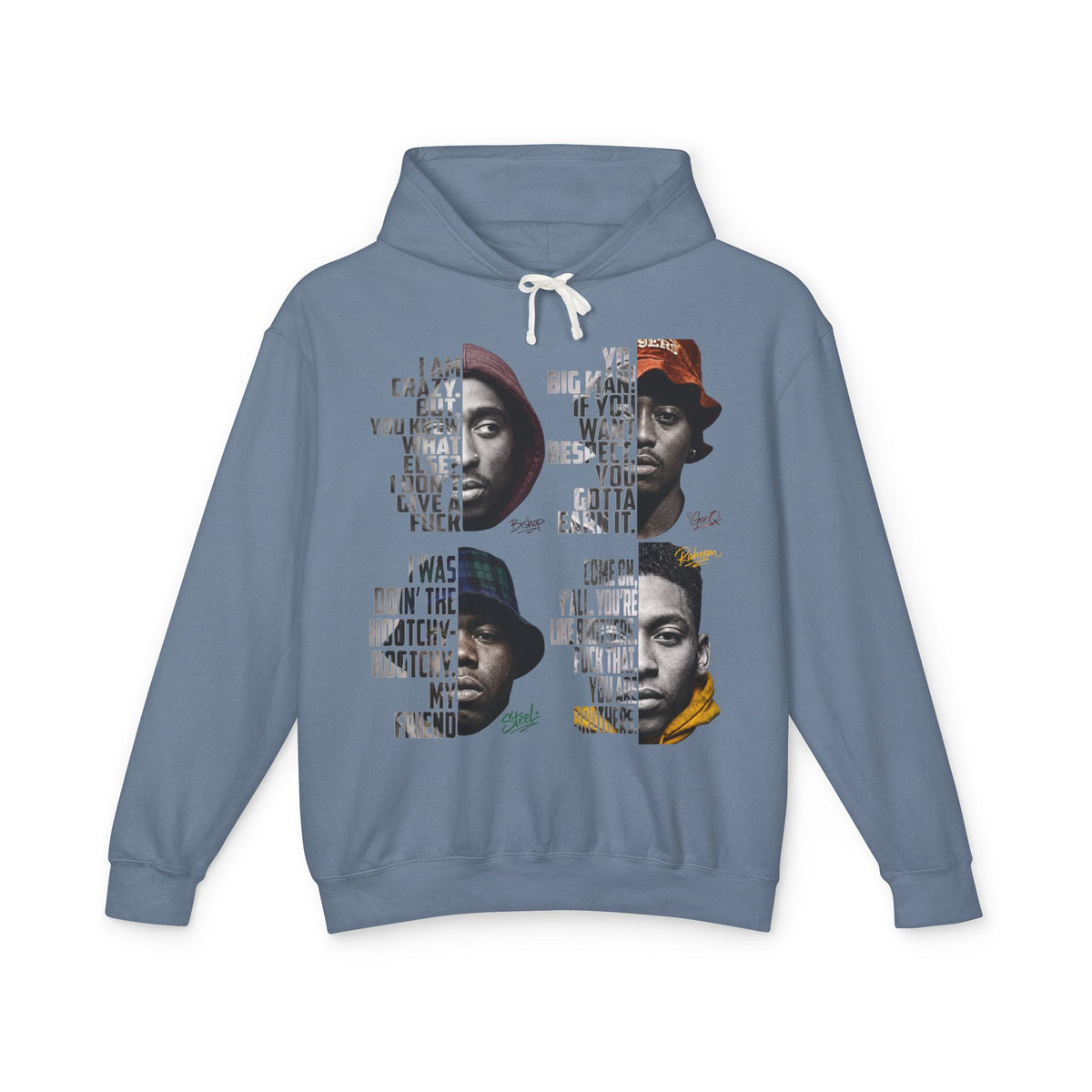 Wrecking Crew "Juice" Movie Legends Graphic Hoodie — Vintage 90s Portraits