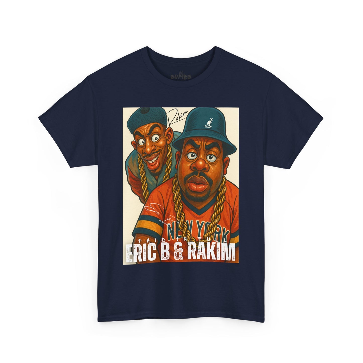 "Eric B and Rakim" Vintage Rap Duo Graphic Tee
