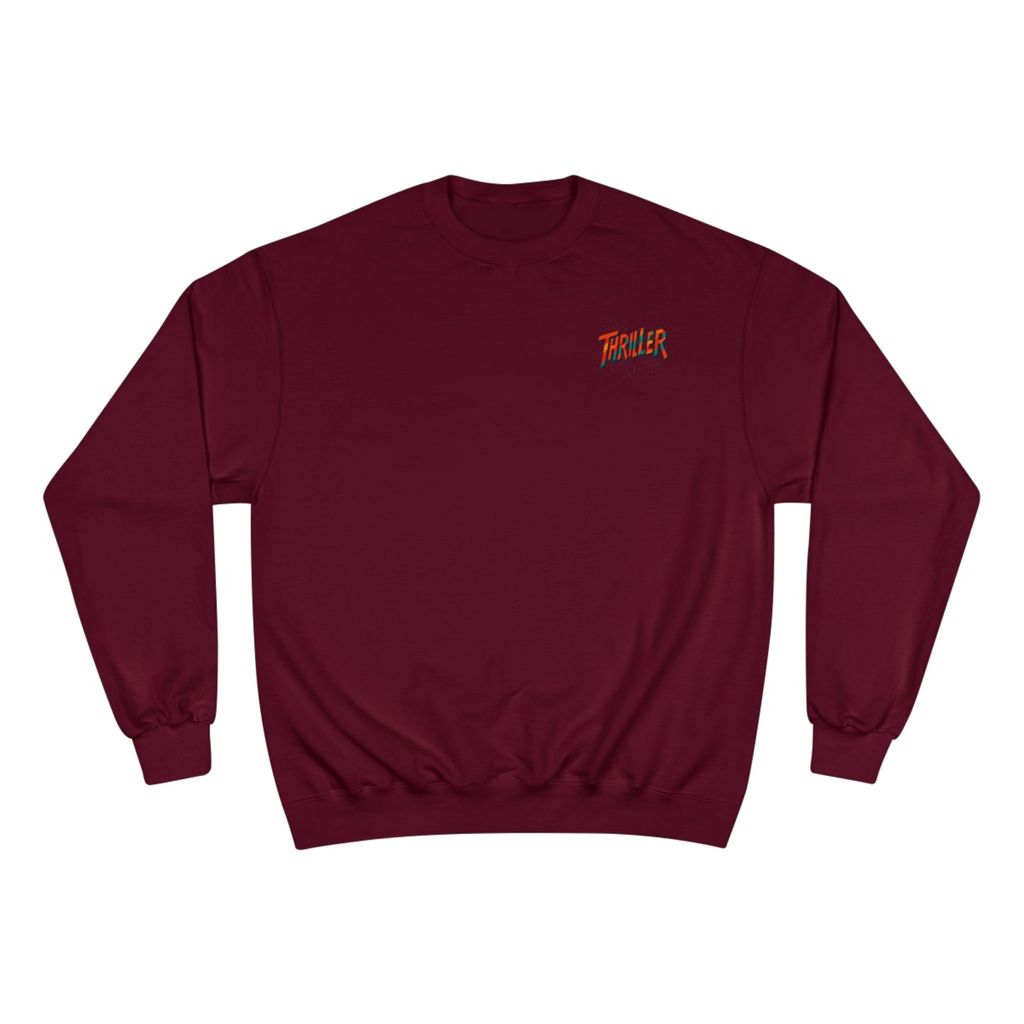 MJ Thriller Graphic Sweatshirt — Retro Zombie Dance Crew Back Print