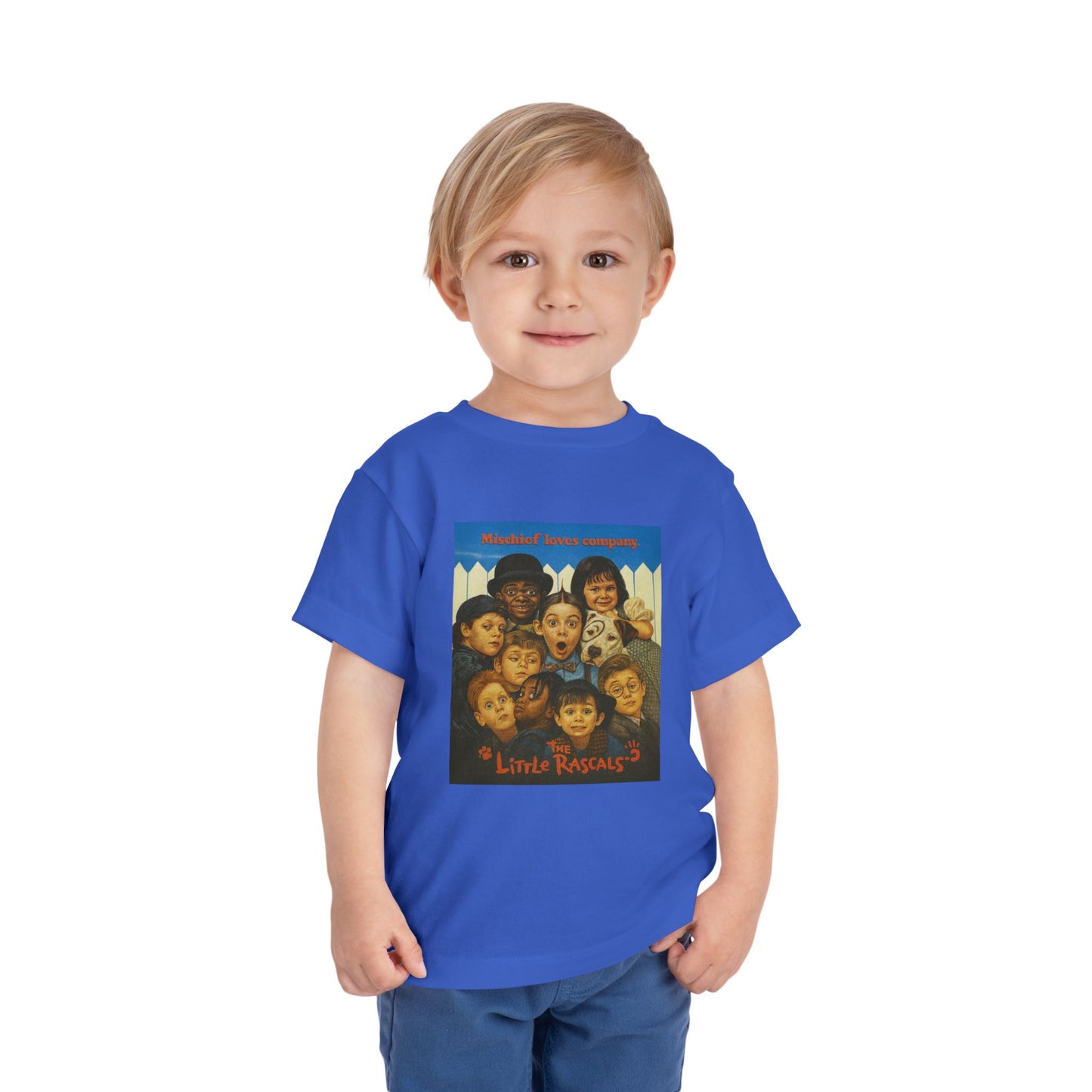 Vintage Little Rascals Toddler Tee, Cute Kids T-Shirt, Fun Playwear for Toddlers, Cartoon Character Shirt, Perfect Gift for Birthdays