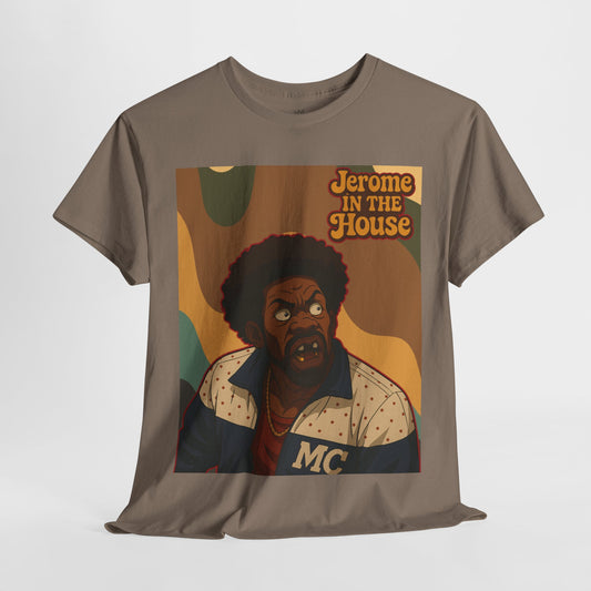 Jerome in the House Tee, Retro Graphic T-Shirt
