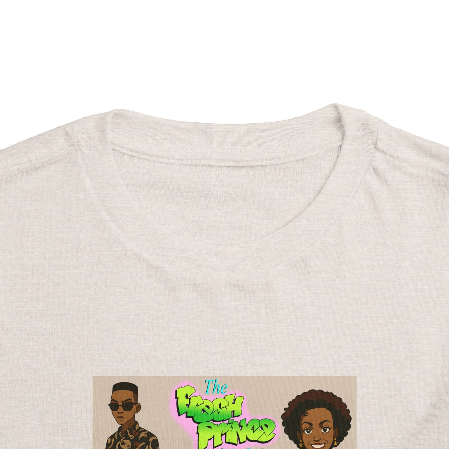 Cool Fresh Prince Cartoon Family Toddler Tee, Fun Kids T-Shirt, Unique Gift for Birthdays, Family Reunion, Playdate Outfit, Everyday Wear