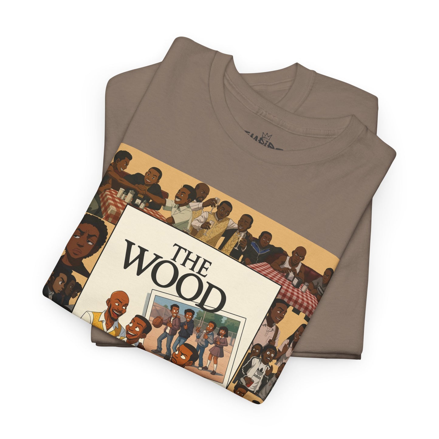 Retro 'The Wood' Graphic Shirt - Perfect for Casual Wear or Events
