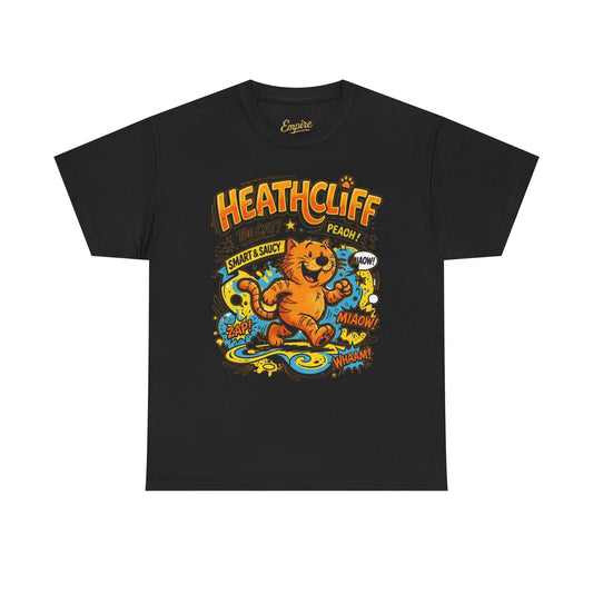 Heathcliff Retro Cat T-Shirt — Vintage Cartoon Graphic Tee