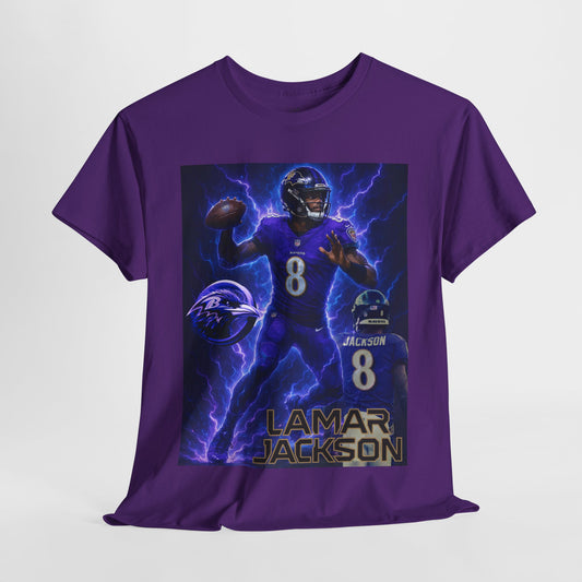 Lamar Jackson Lightning Tee