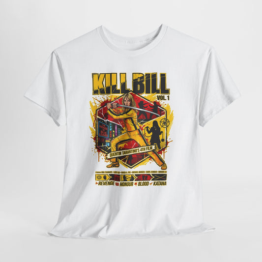 Kill Bill Graphic Tee — Retro Action Movie Poster T-Shirt