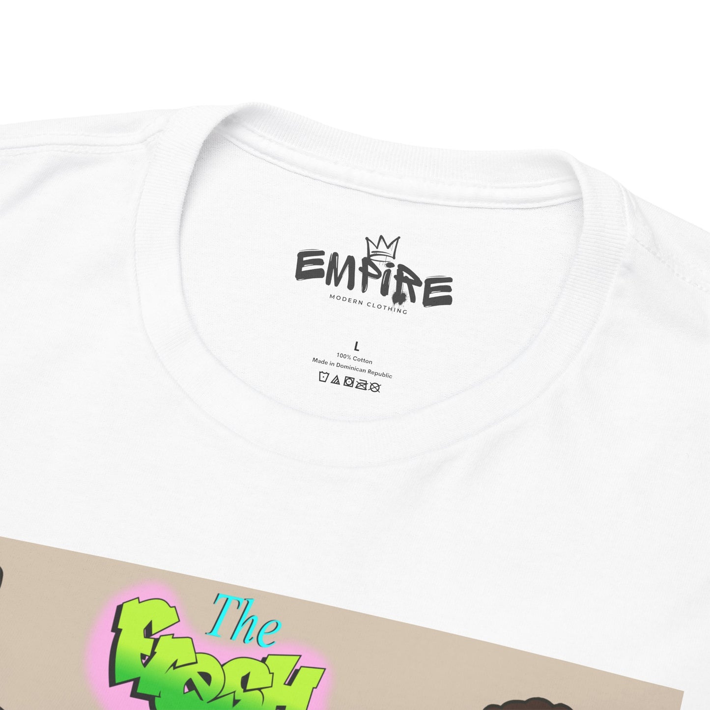 The Fresh Prince Unisex Heavy Cotton Tee - Nostalgic Cartoon Graphic Shirt