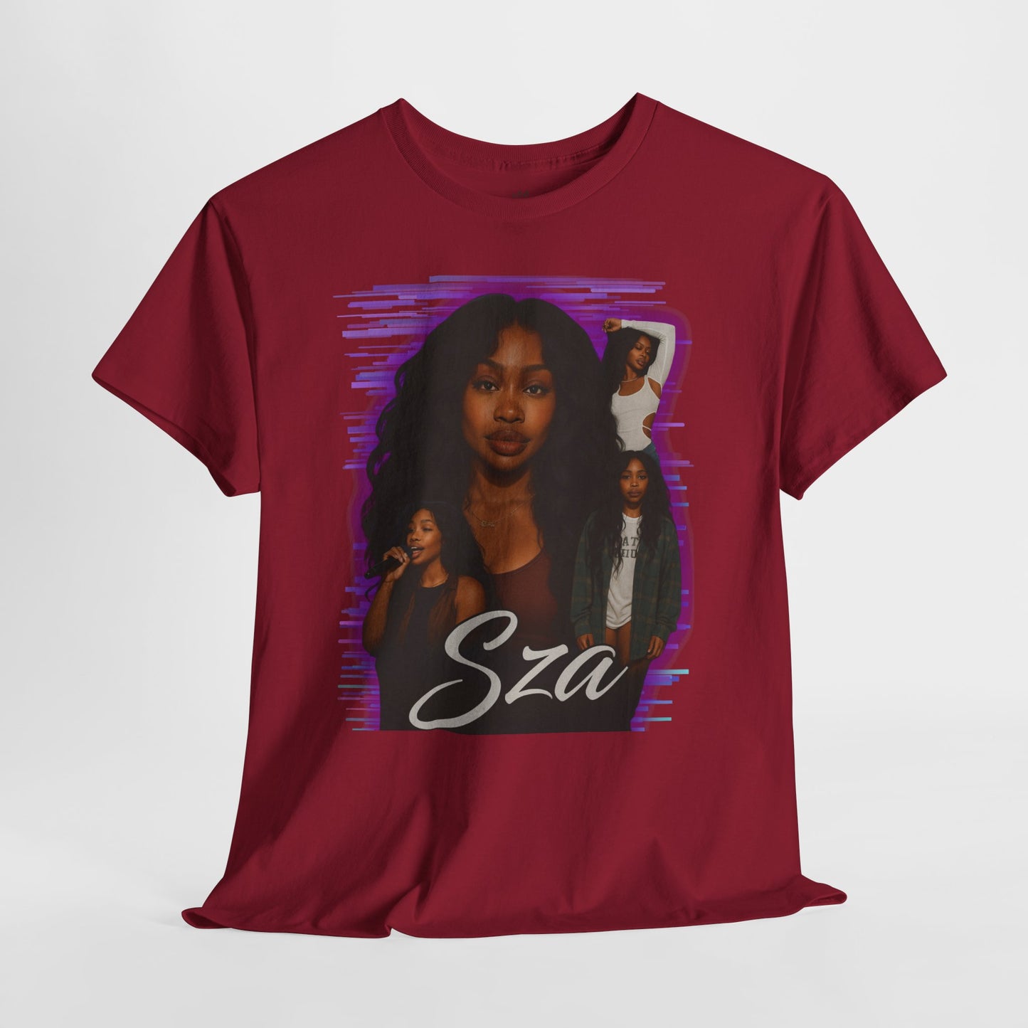 Trendy Sza Unisex Heavy Cotton Tee - Trendy Graphic Shirt, Music Lover Gift, Casual Wear, Concert Outfit, Fan Merchandise
