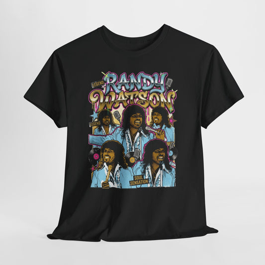 Randy Watson Vintage Portrait Tee — 90s Soul Funk Graphic T-Shirt