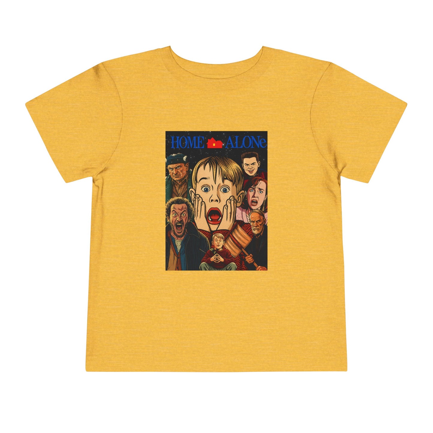 Home Alone Toddler Tee, Kid's Movie Shirt, Funny Kids T-Shirt, Halloween Costume, Birthday Gift for Boys and Girls