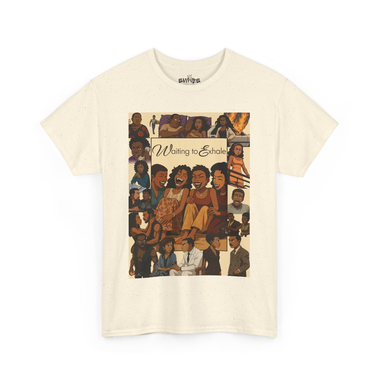 Waiting to Exhale Graphic Unisex Heavy Cotton Tee - Vintage Inspired Apparel for Movie Lovers