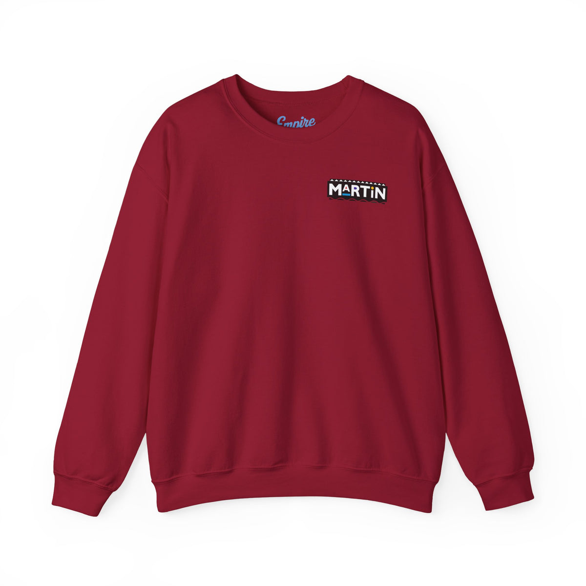 Martin Graphic Crewneck Sweatshirt — Vintage Retro Tommy Strawn Photo Collage