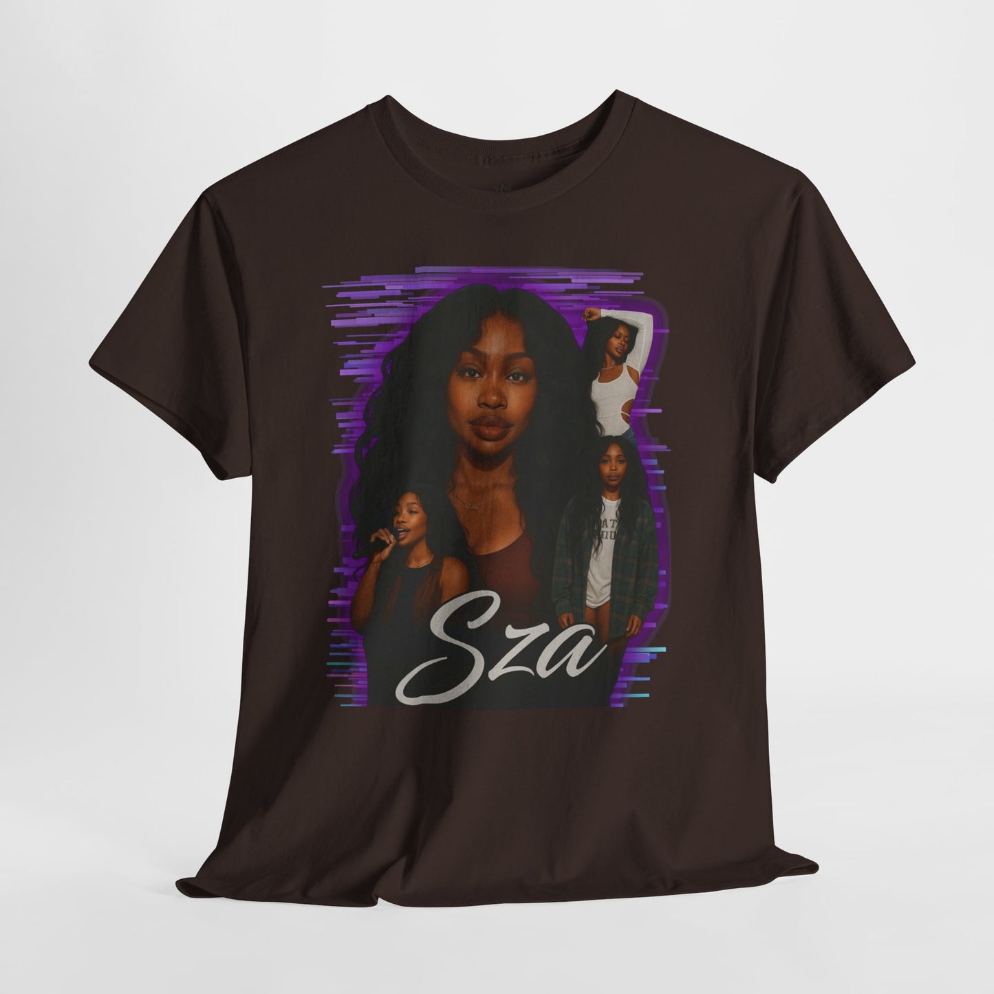 Trendy Sza Unisex Heavy Cotton Tee - Trendy Graphic Shirt, Music Lover Gift, Casual Wear, Concert Outfit, Fan Merchandise