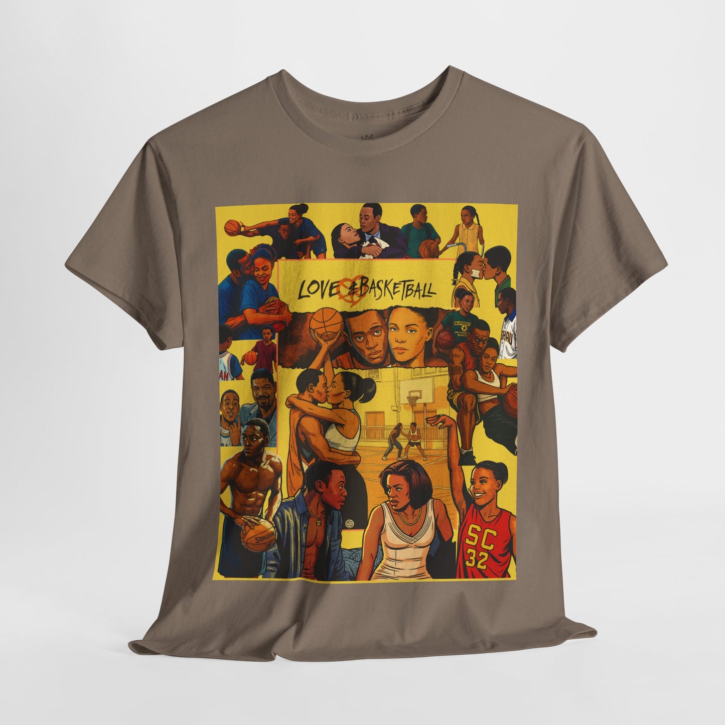 Love & Basketball Tee - Unique Graphic Shirt