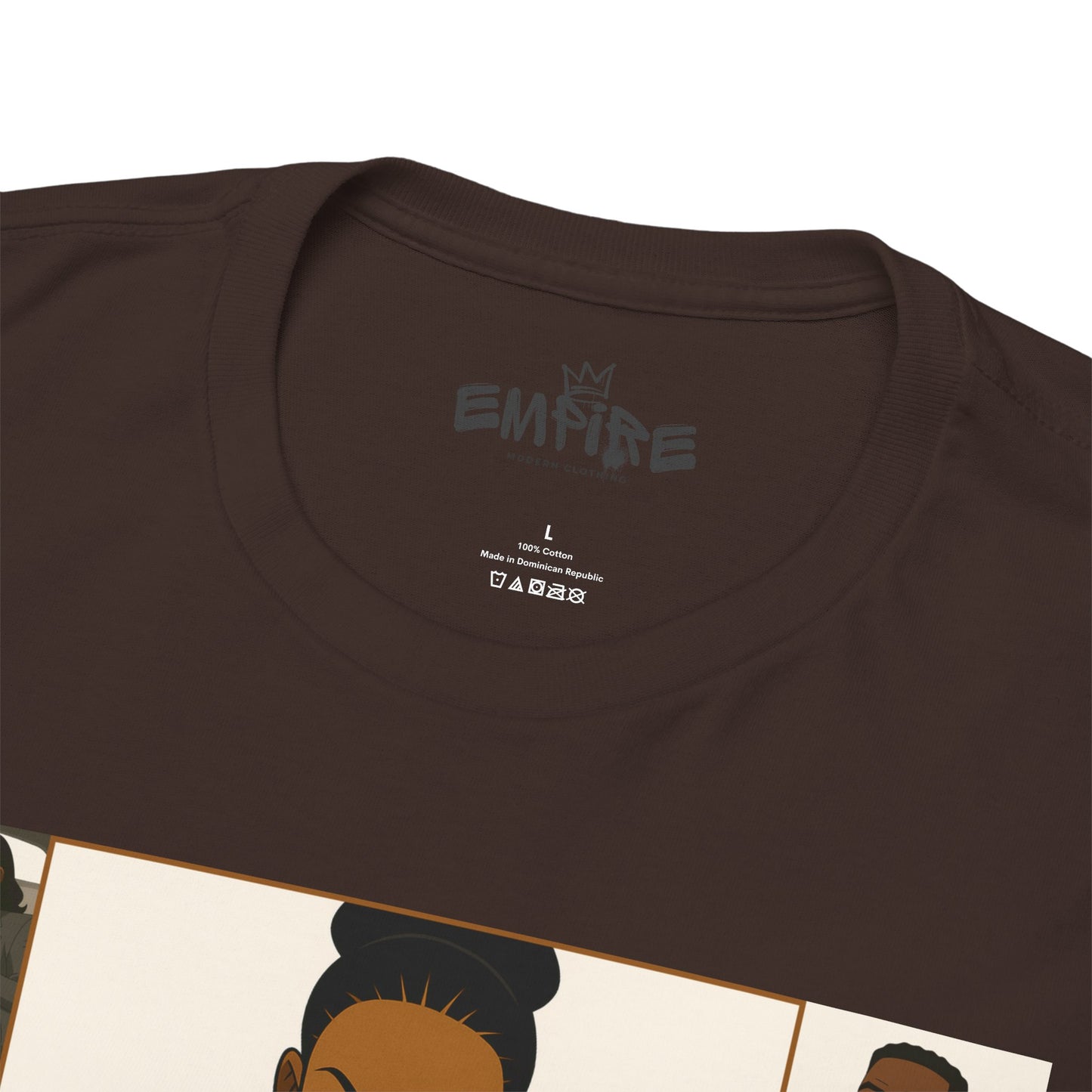 "A Thin Line" Unisex Heavy Cotton Tee - Artistic Tribute Design