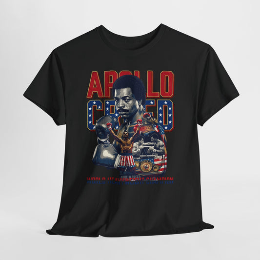 Apollo Creed Boxing T-Shirt — Vintage Rocky Tribute Tee