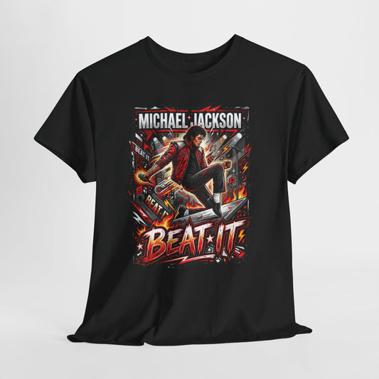 Graphic Tee — 'Beat It' Retro Dance Design