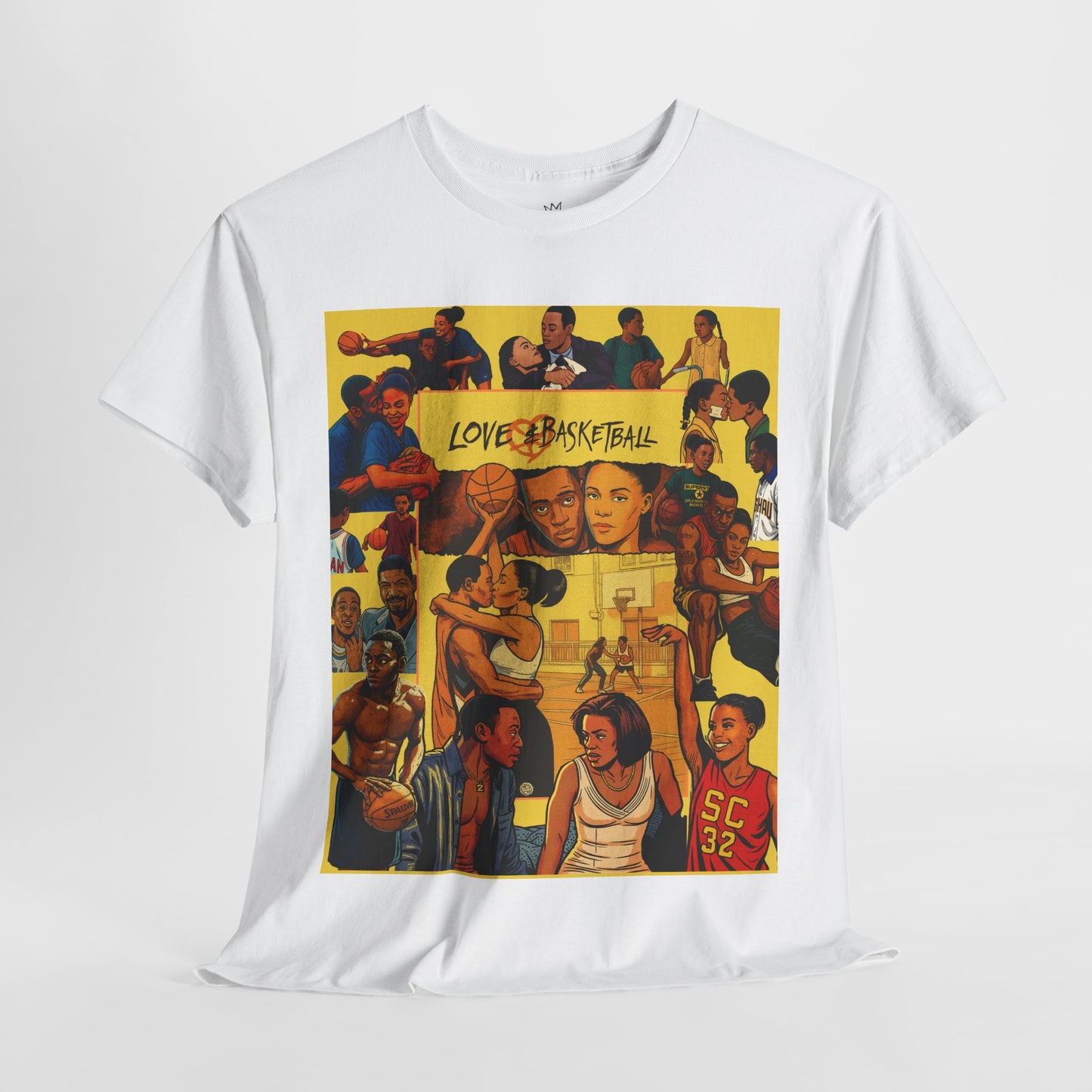Love & Basketball Tee - Unique Graphic Shirt