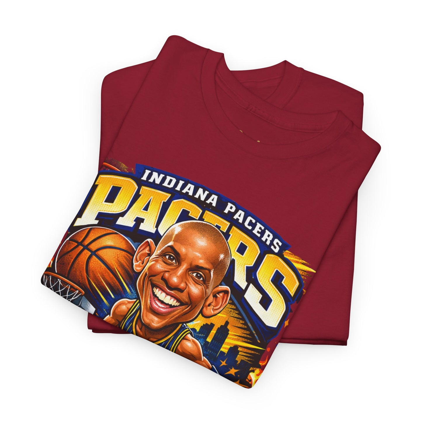 Pacers Miller 3-Point King Basketball T-Shirt