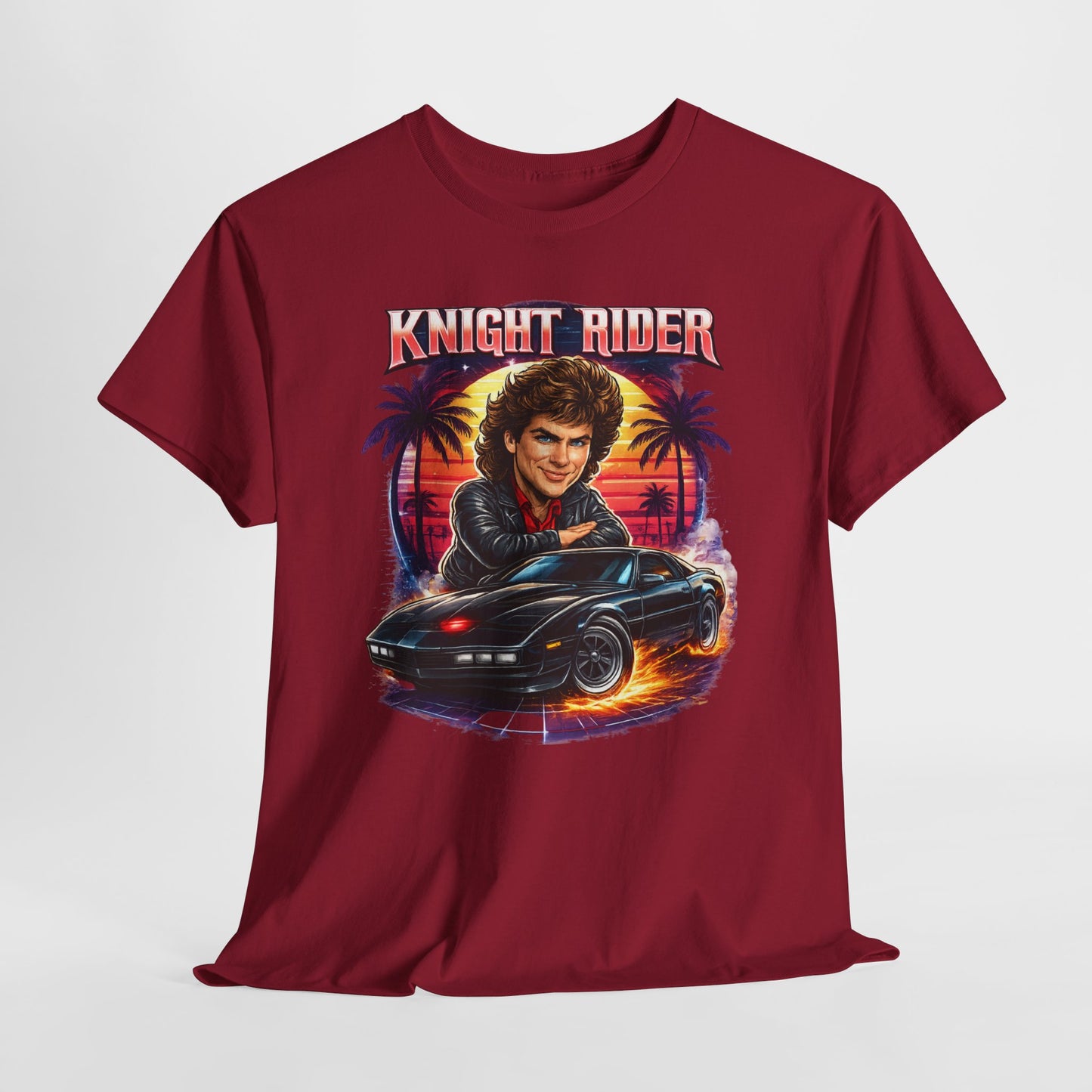 Knight Rider Vintage Tee – Retro 80s KITT Graphic T-Shirt