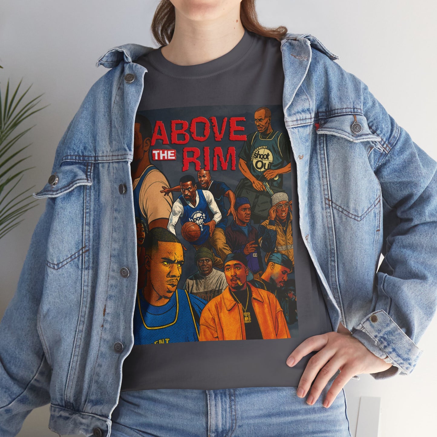 Above The Rim Movie Inspired Graphic Tee