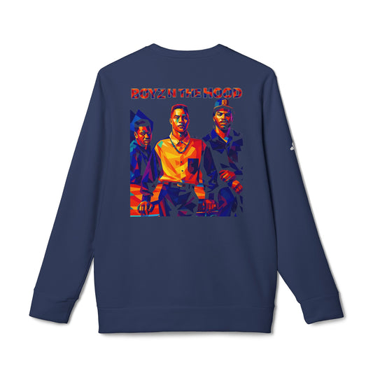 ADIDAS Crewneck Sweatshirt — 'Boyz N The Hood' Graphic Pullover