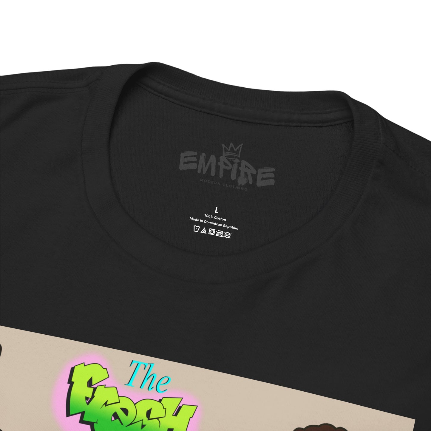 The Fresh Prince Unisex Heavy Cotton Tee - Nostalgic Cartoon Graphic Shirt