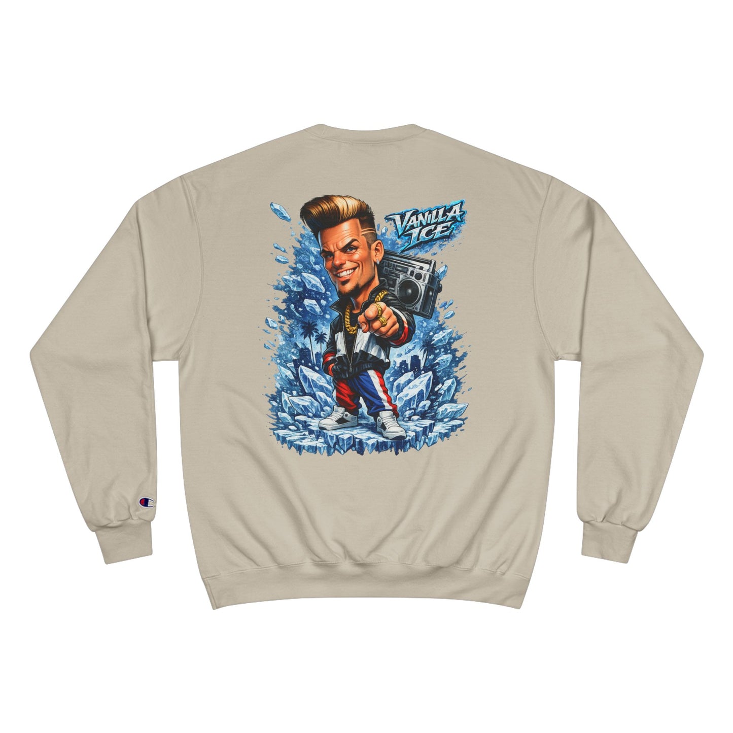 Vanilla Ice Retro Graphic Sweatshirt — Vintage 90s Rap Crewneck