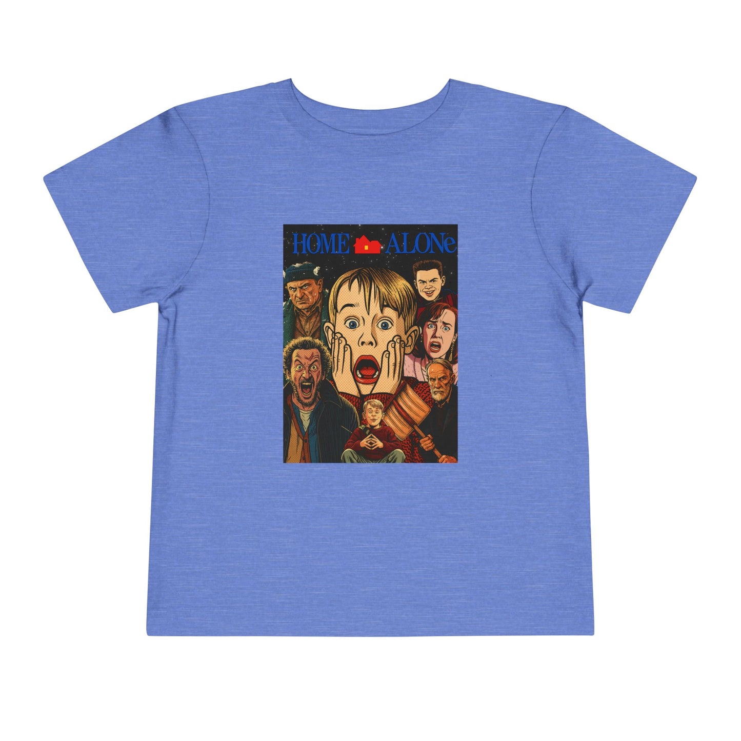 Home Alone Toddler Tee, Kid's Movie Shirt, Funny Kids T-Shirt, Halloween Costume, Birthday Gift for Boys and Girls