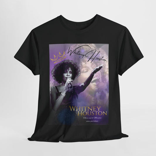 Whitney Houston Tribute Unisex Heavy Cotton Tee