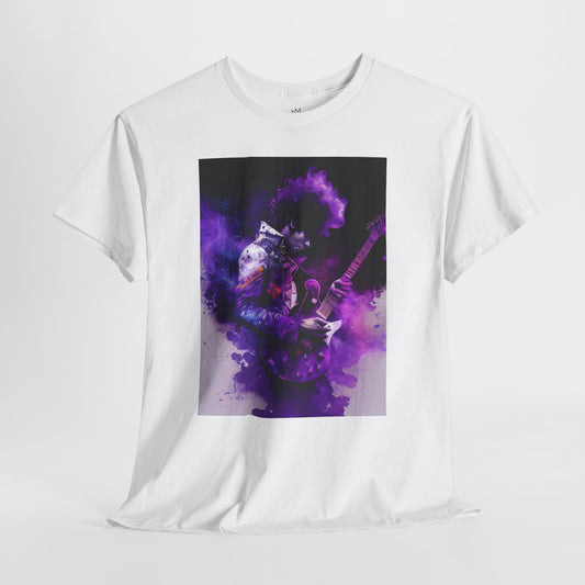 Vibrant Artistic Guitar Tee