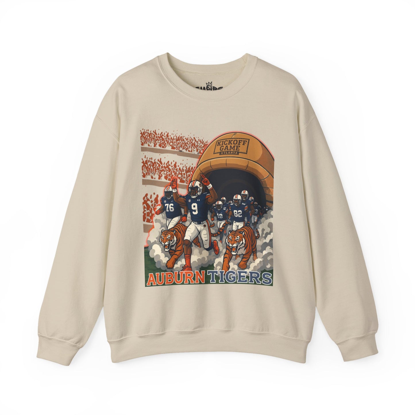 "Auburn Tigers Game Day" Unisex Heavy Blend™ Crewneck Sweatshirt