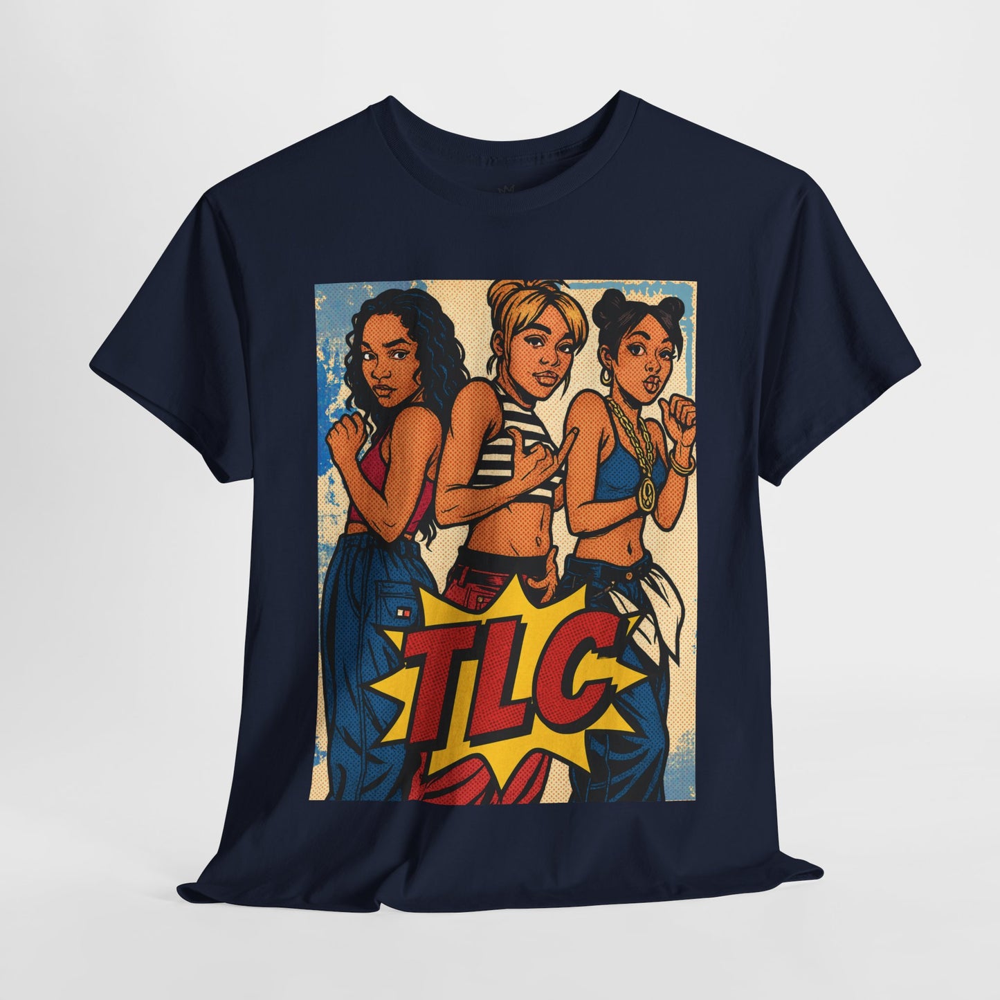 TLC Inspired Retro Graphic Shirt, 90s Nostalgia T-Shirt