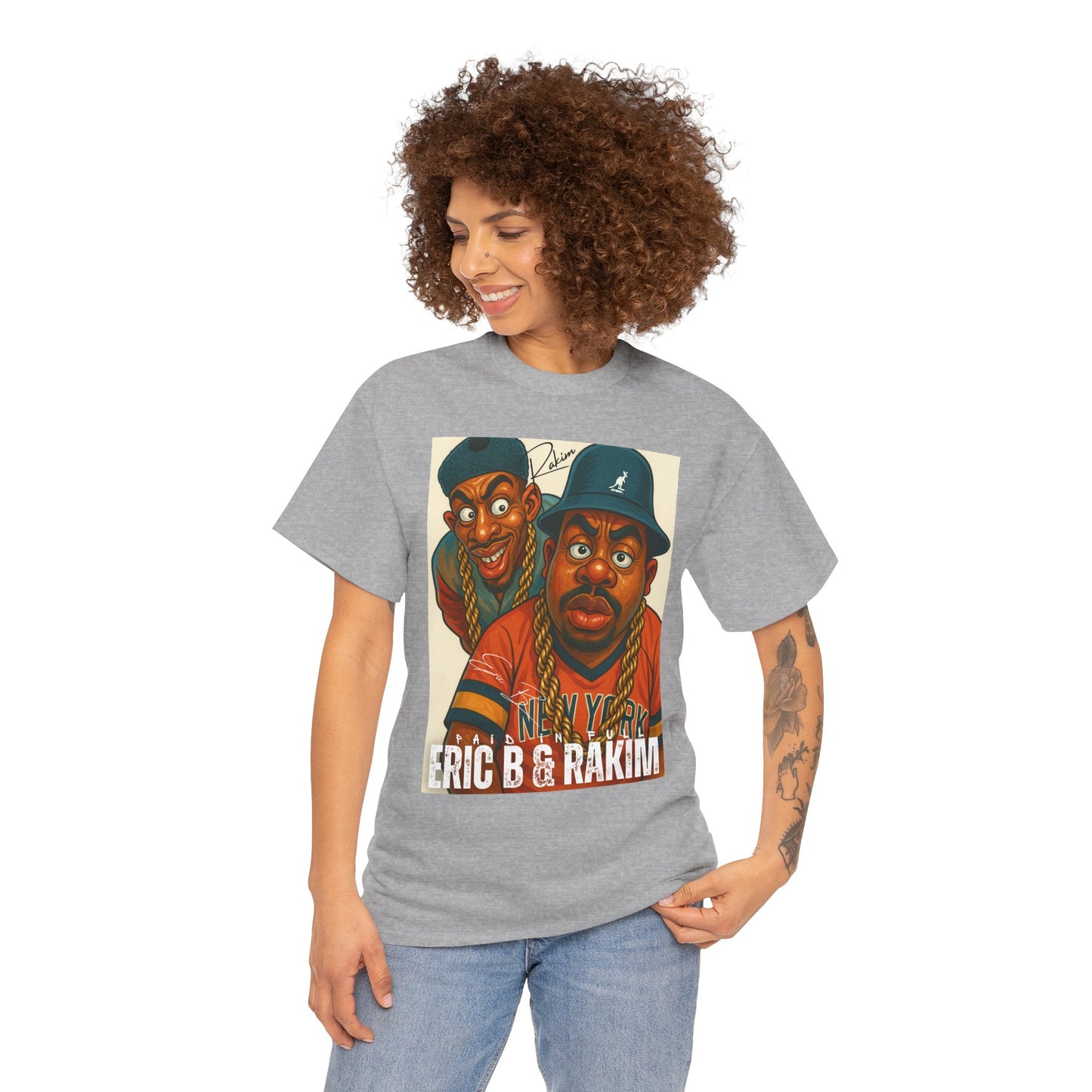 "Eric B and Rakim" Vintage Rap Duo Graphic Tee