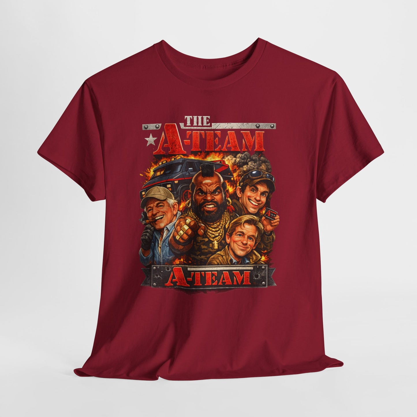 A-Team Retro Cast Graphic Tee