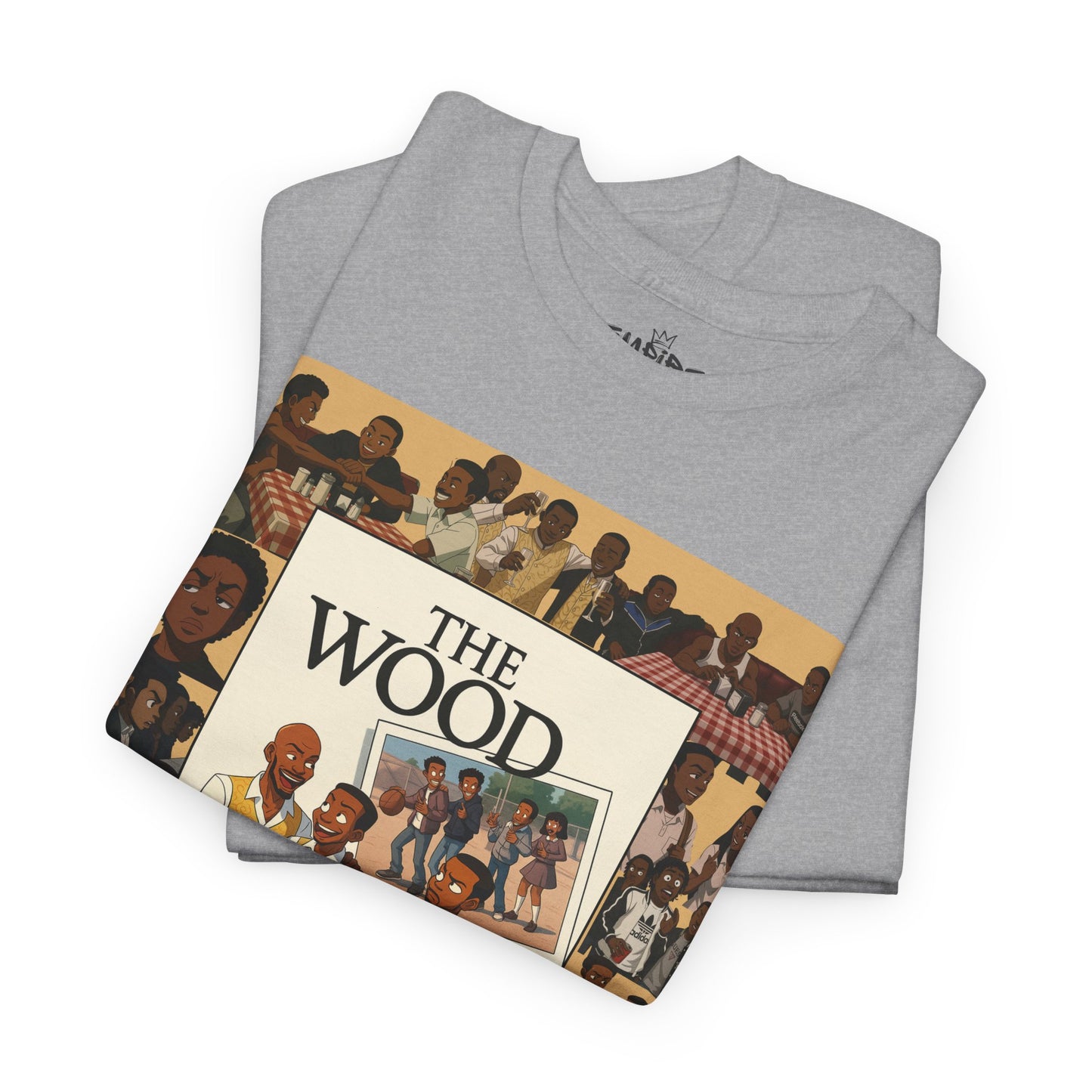 Retro 'The Wood' Graphic Shirt - Perfect for Casual Wear or Events