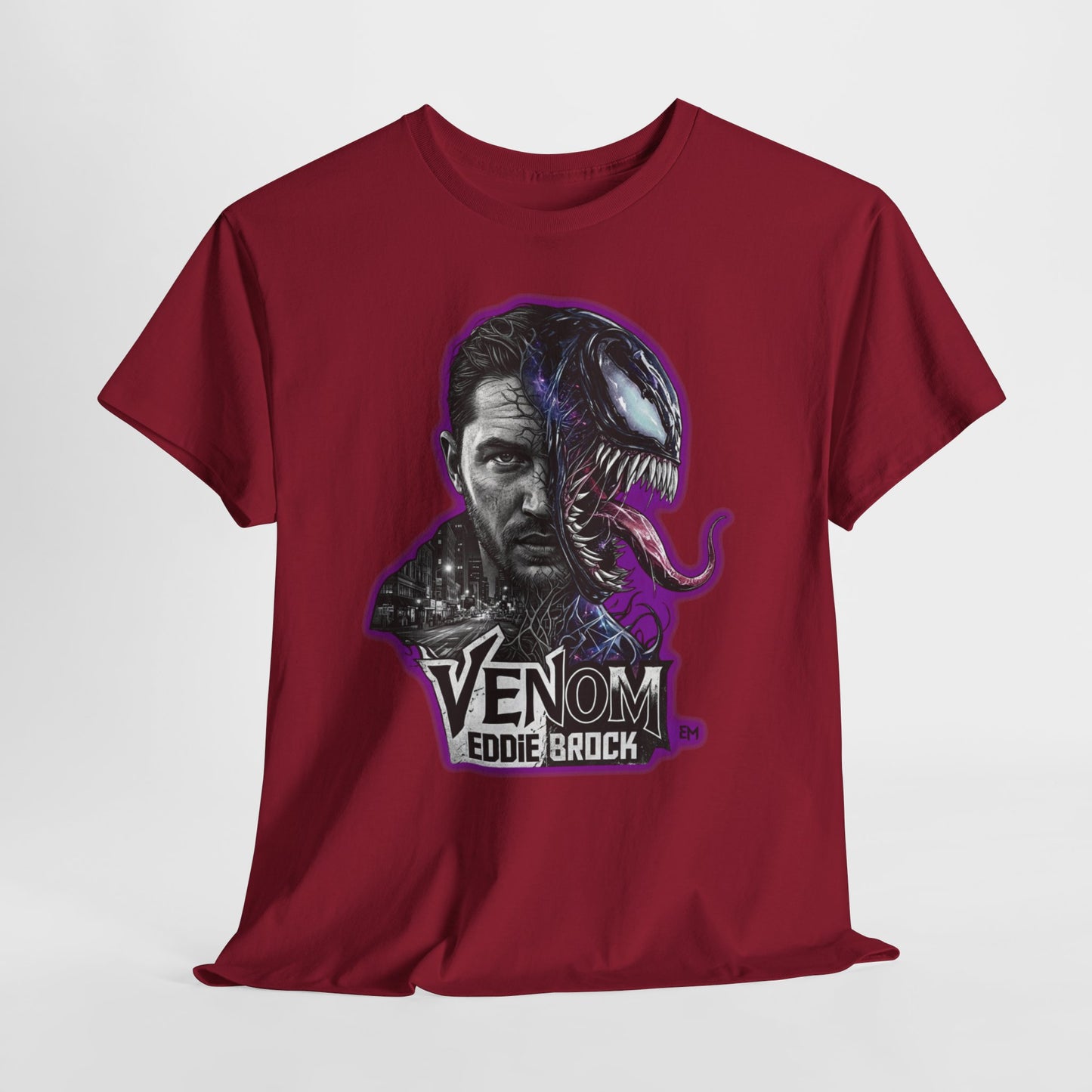 Venom Eddie Brock Graphic Tee — Antihero Comic Movie Fan Shirt