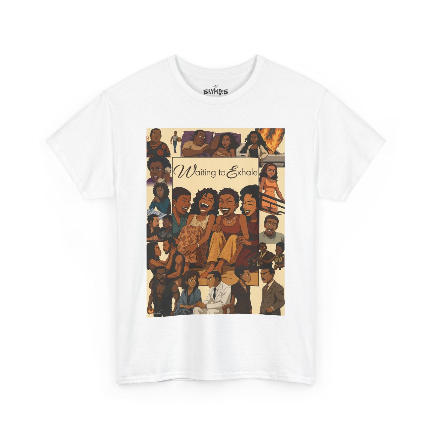 Waiting to Exhale Graphic Unisex Heavy Cotton Tee - Vintage Inspired Apparel for Movie Lovers