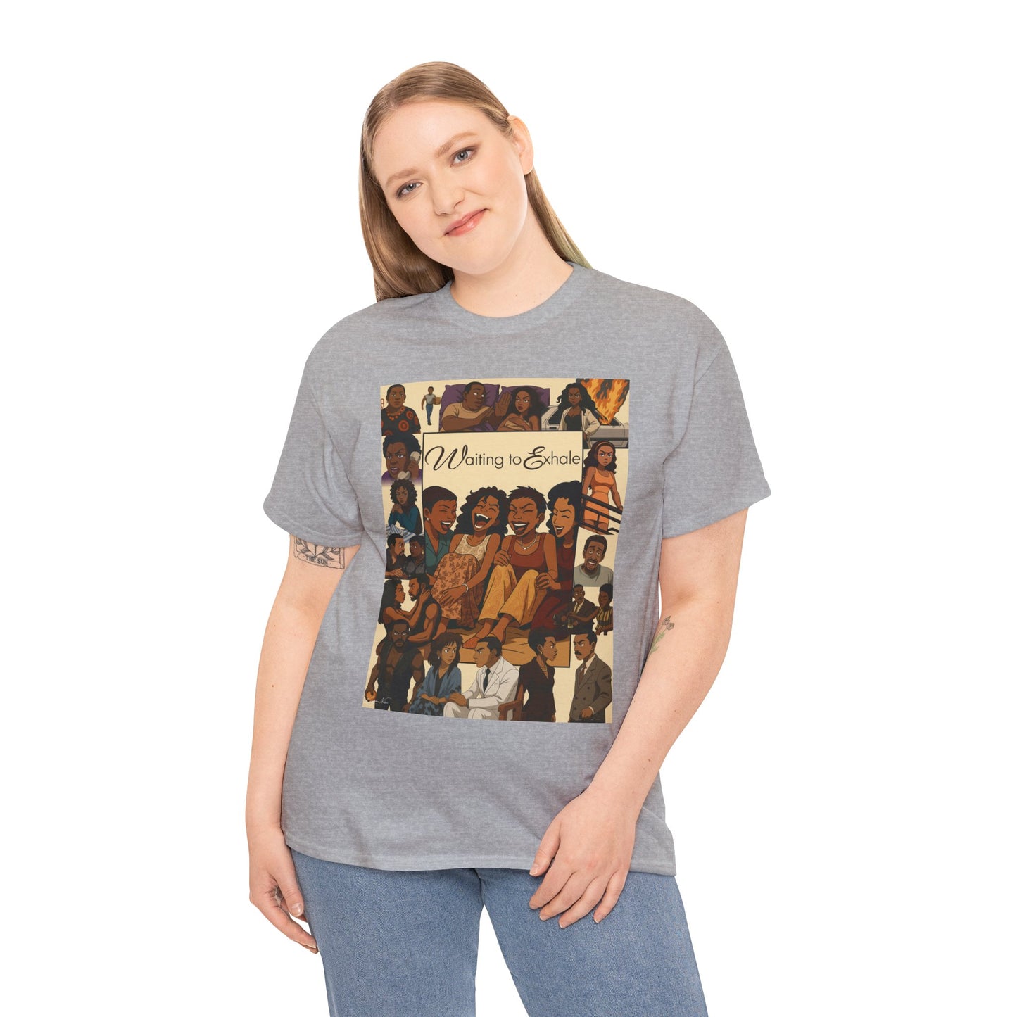 Waiting to Exhale Graphic Unisex Heavy Cotton Tee - Vintage Inspired Apparel for Movie Lovers