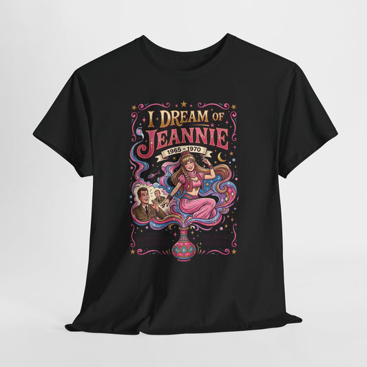 I Dream of Jeannie Graphic Tee — Retro 60s TV Vintage Fan T-Shirt