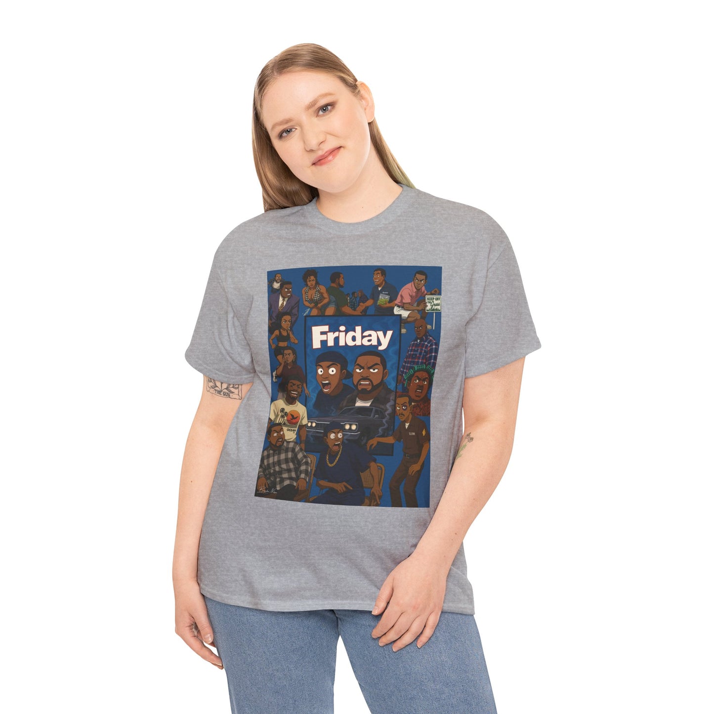 'Friday' Inspired Graphic Unisex Heavy Cotton Tee