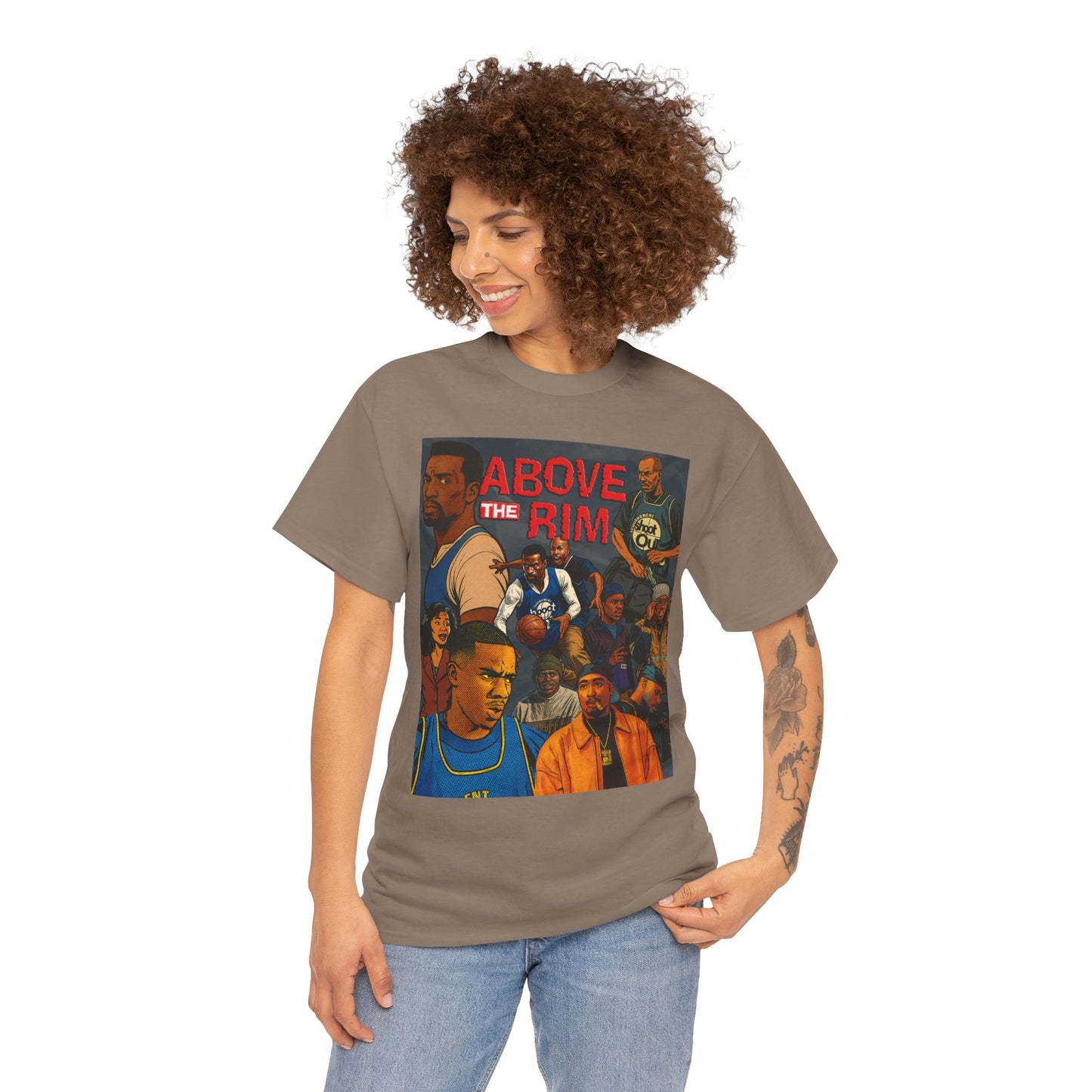 Above The Rim Movie Inspired Graphic Tee