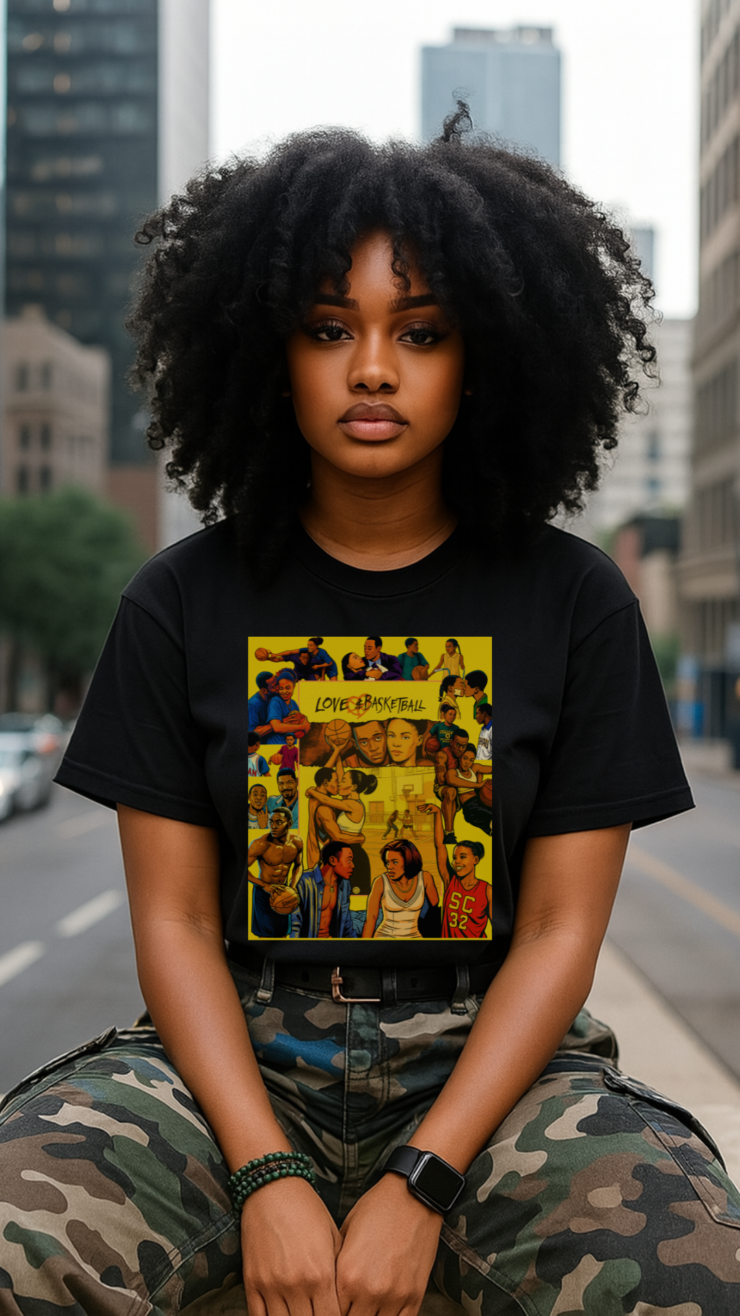Love & Basketball Tee - Unique Graphic Shirt
