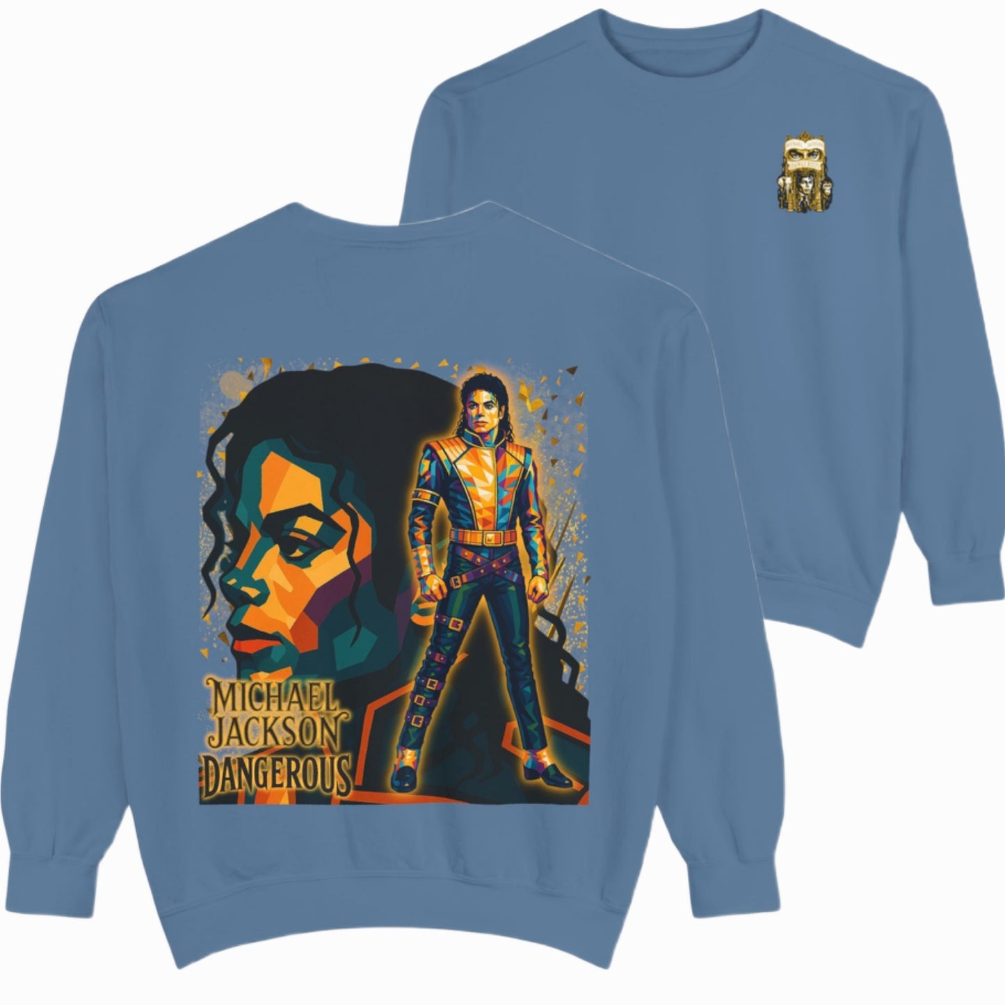 2pc MJ Legacy 'Dangerous' Sweatsuit Set