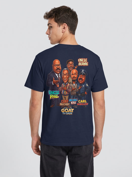 GOAT TV Dads Legends Graphic Tee