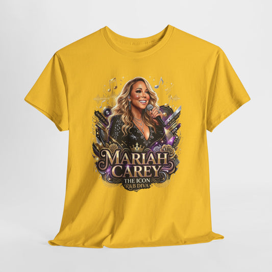 Mariah Carey Tribute T-Shirt — "The Icon, The Diva" Graphic Tee